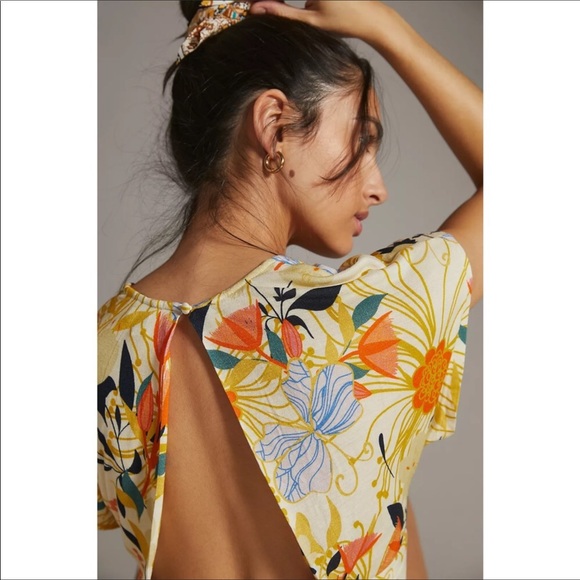 Anthropologie Bl^nk Virika Kimono Top - Picture 4 of 16